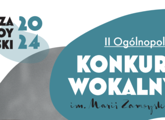 Trwa nabór do II edycji konkursu wokalnego im. Marii Zamoyskiej